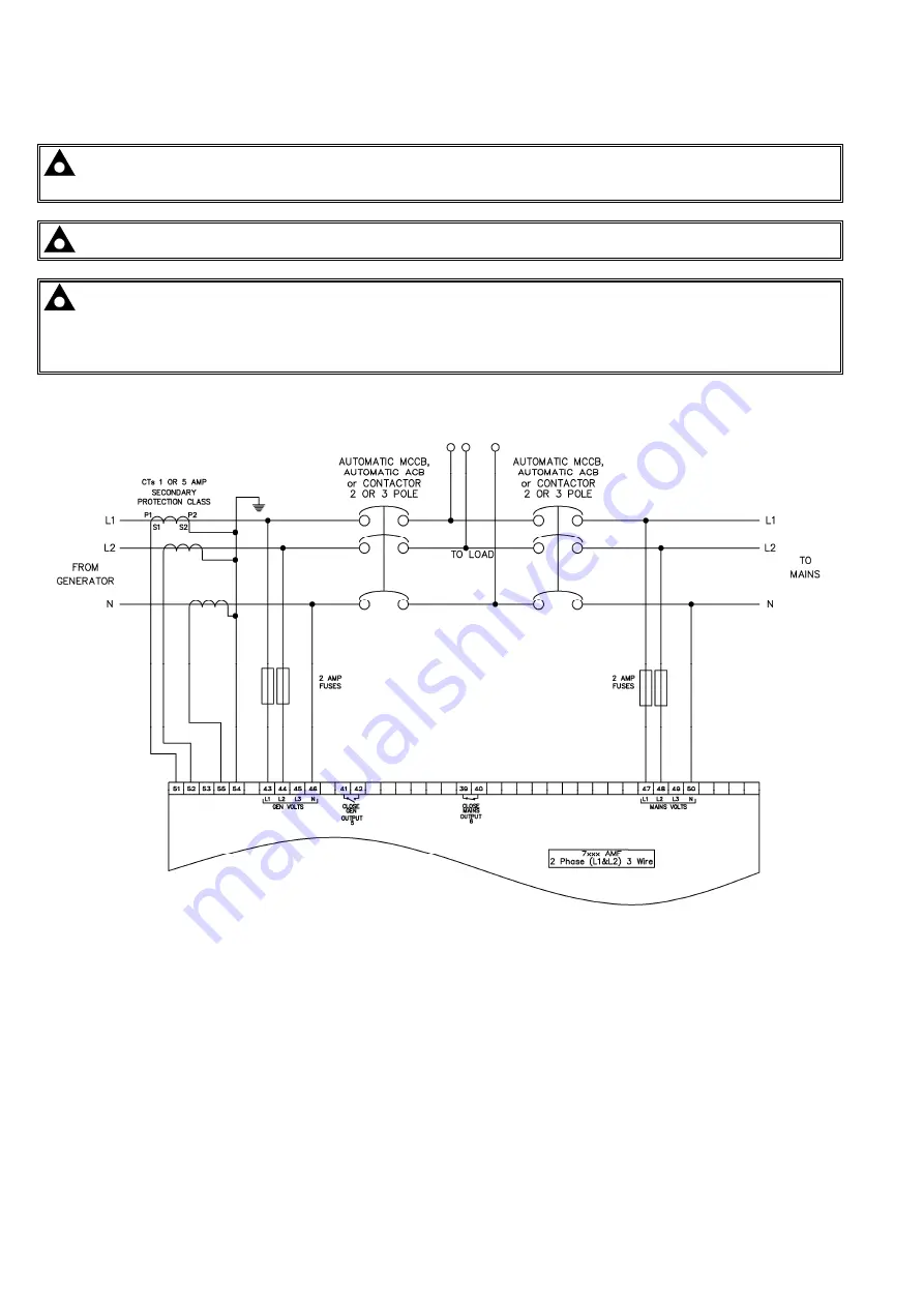 DEEP SEA ELECTRONICS DSECONTROL DSE7000 Series Operator'S Manual Download Page 32