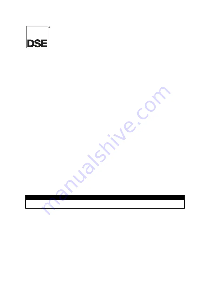 DEEP SEA ELECTRONICS DSEControl DSEE050 Operator'S Manual Download Page 2