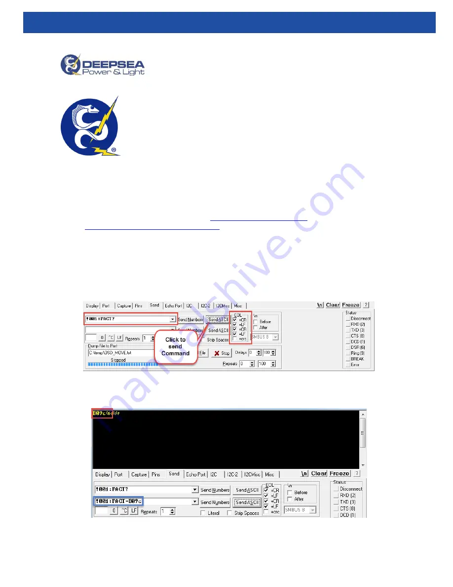 DeepSea Power & Light IP Multi SeaCam IPMSC-3070 Operator'S Manual Download Page 9