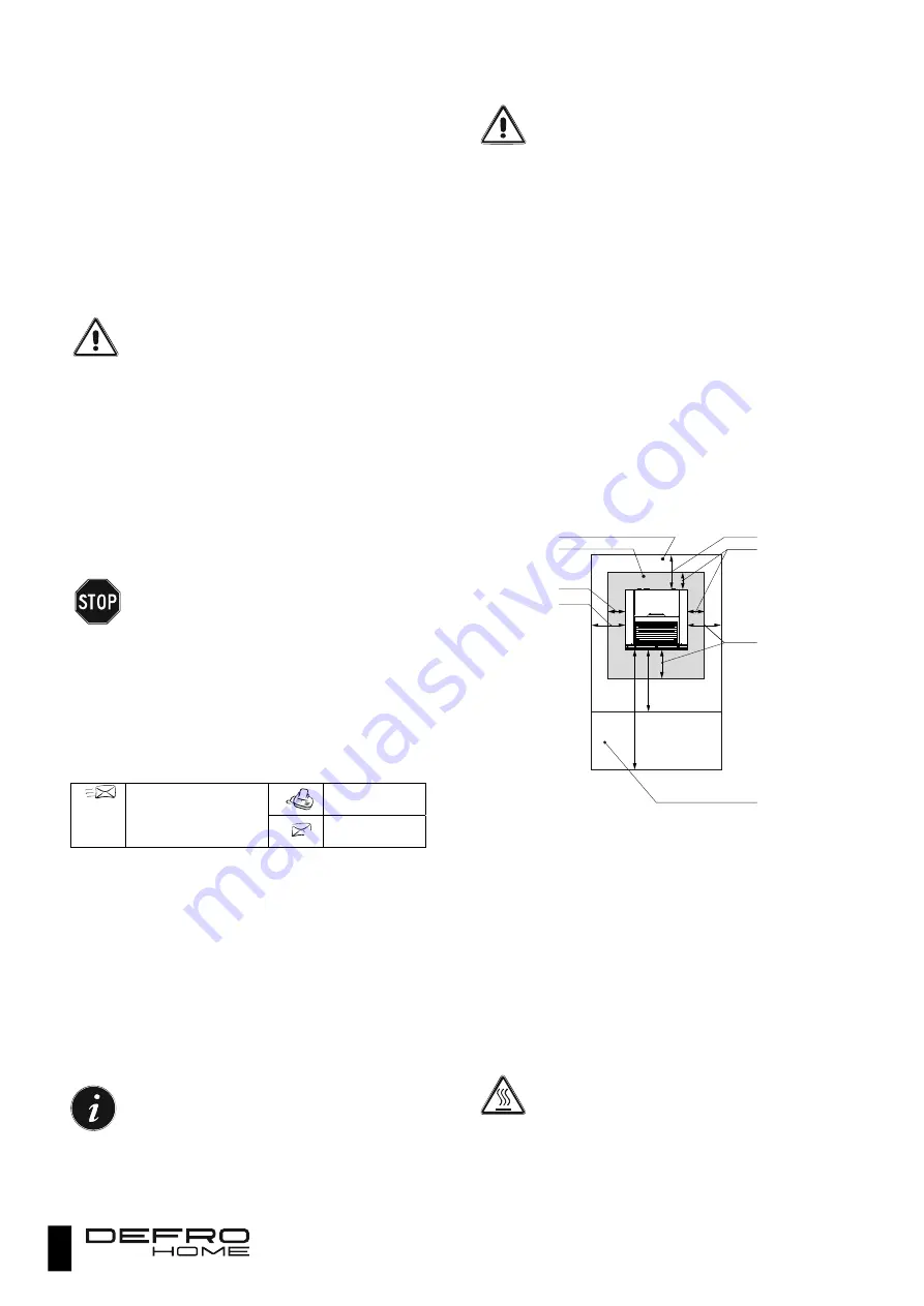 Defro Home OMNIPELL Operating Manual Download Page 8