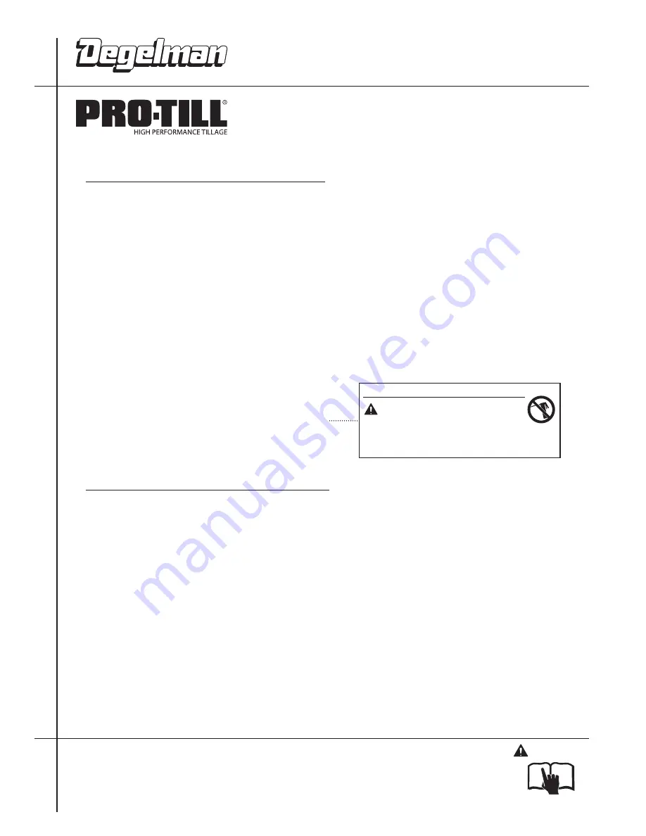 Degelman PRO-TILL 10 Скачать руководство пользователя страница 5