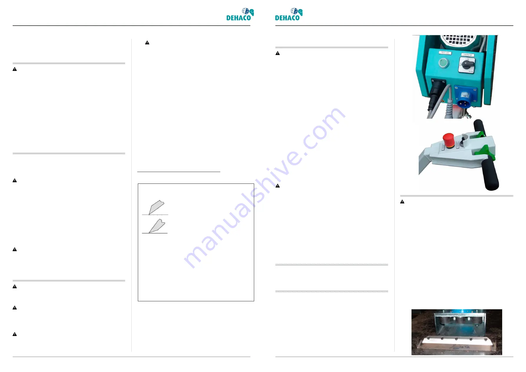 DEHACO DTS170 UK User Manual Download Page 5