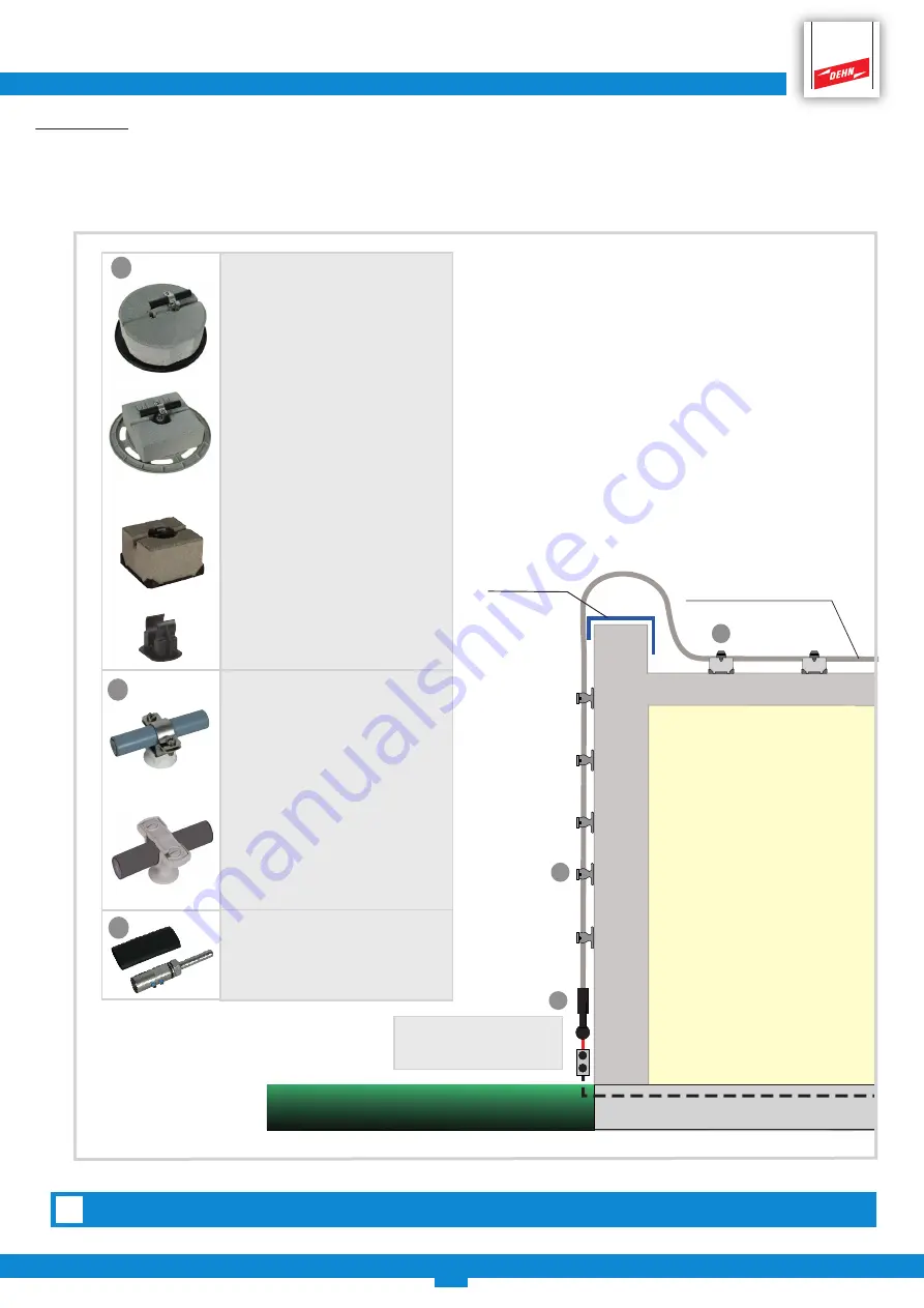 dehn HVI Conductor Installation Instructions Manual Download Page 14