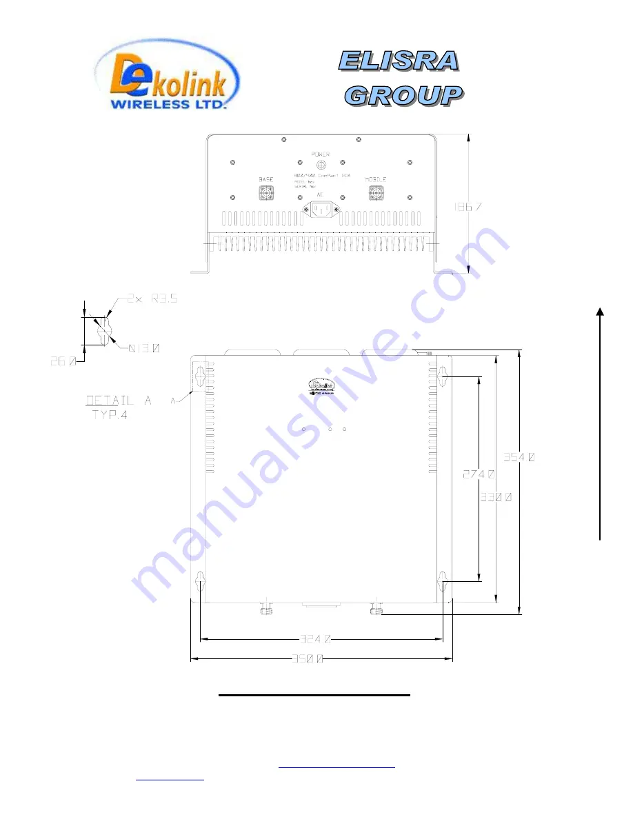 Dekolink Wireless MW-CBDA-SMR-800-900-1W80 Installation And Operating Instructions Manual Download Page 15