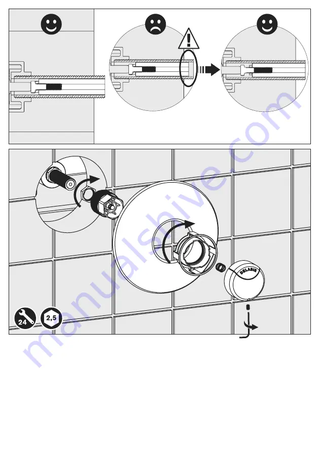 Delabie NT 578KIT Manual Download Page 13