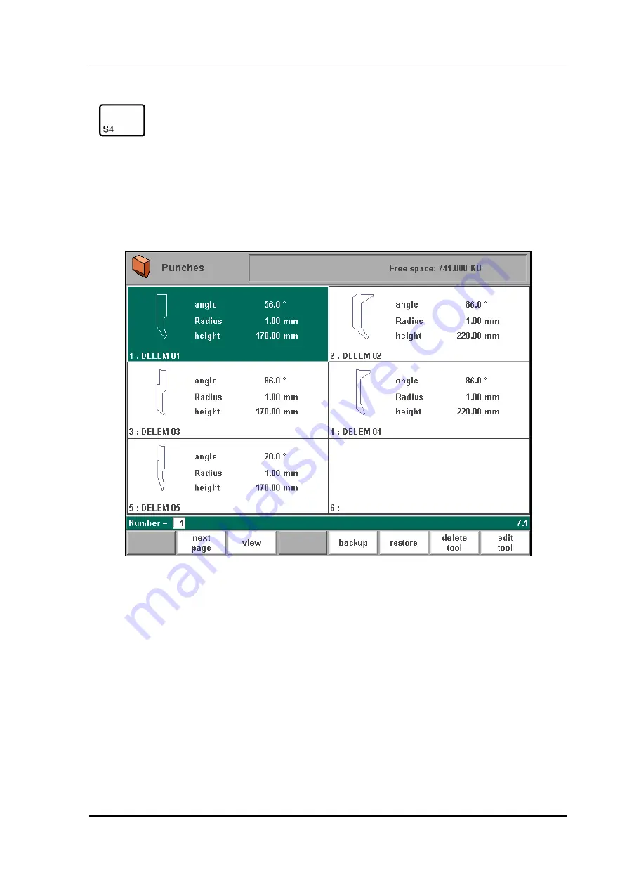 Delem DA-65W Reference Manual Download Page 81