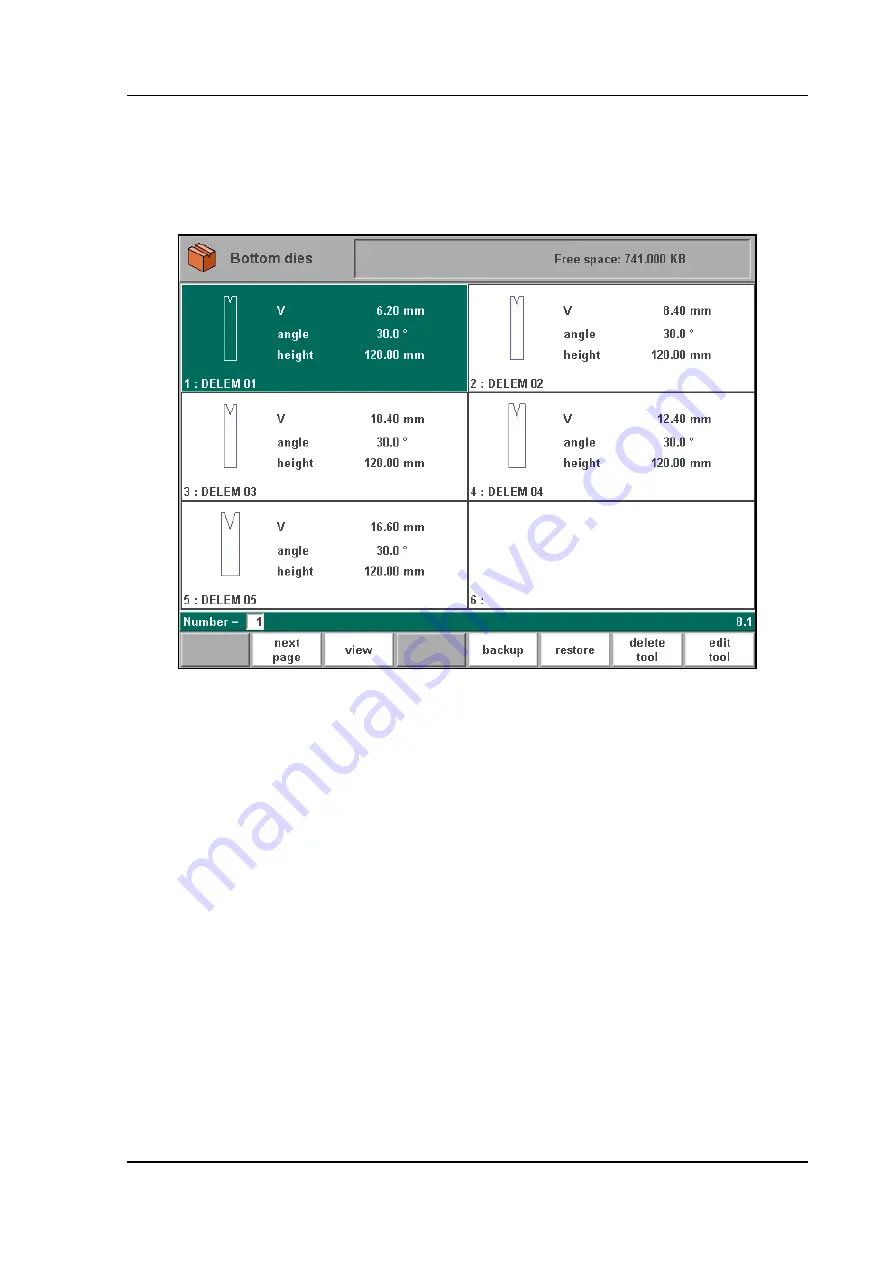 Delem DA-65W Reference Manual Download Page 89