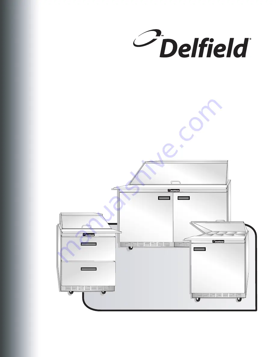 Delfield 4427N Installation & Operation Manual Download Page 1