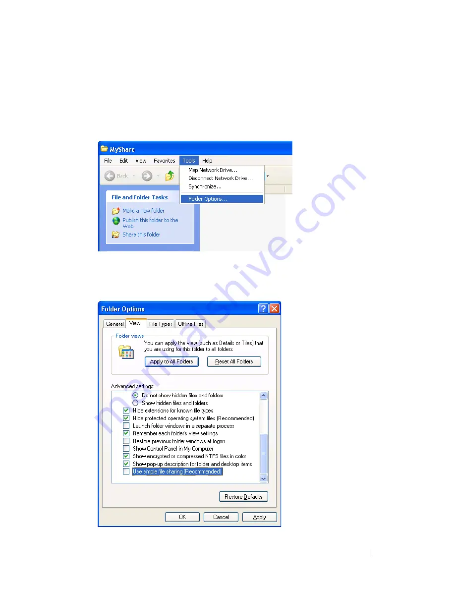 Dell 1355 Color User Manual Download Page 267