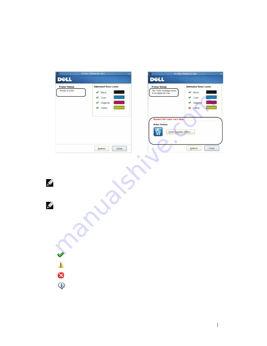 Dell 2150 Color Laser User Manual Download Page 343