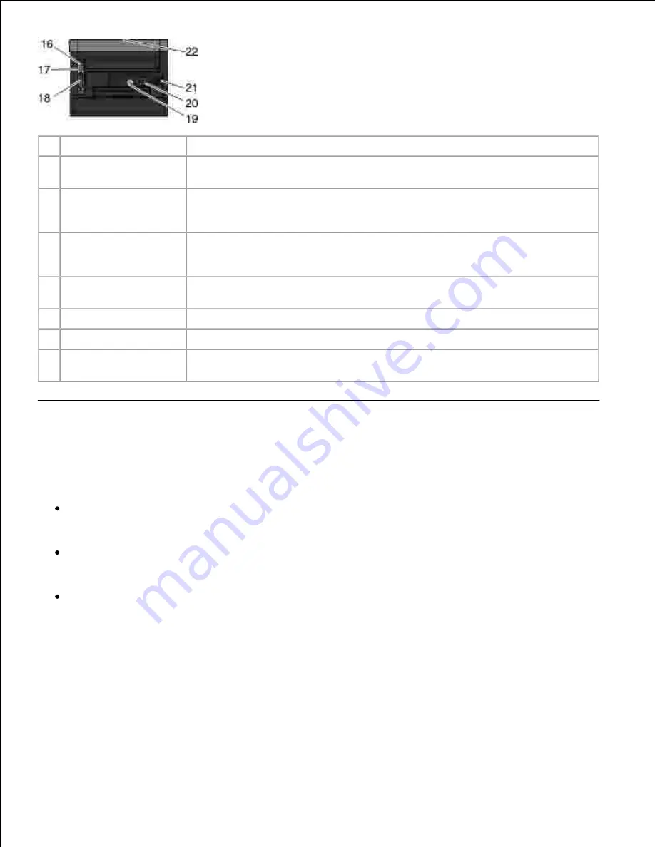 Dell 2330d - Laser Printer B/W User Manual Download Page 7