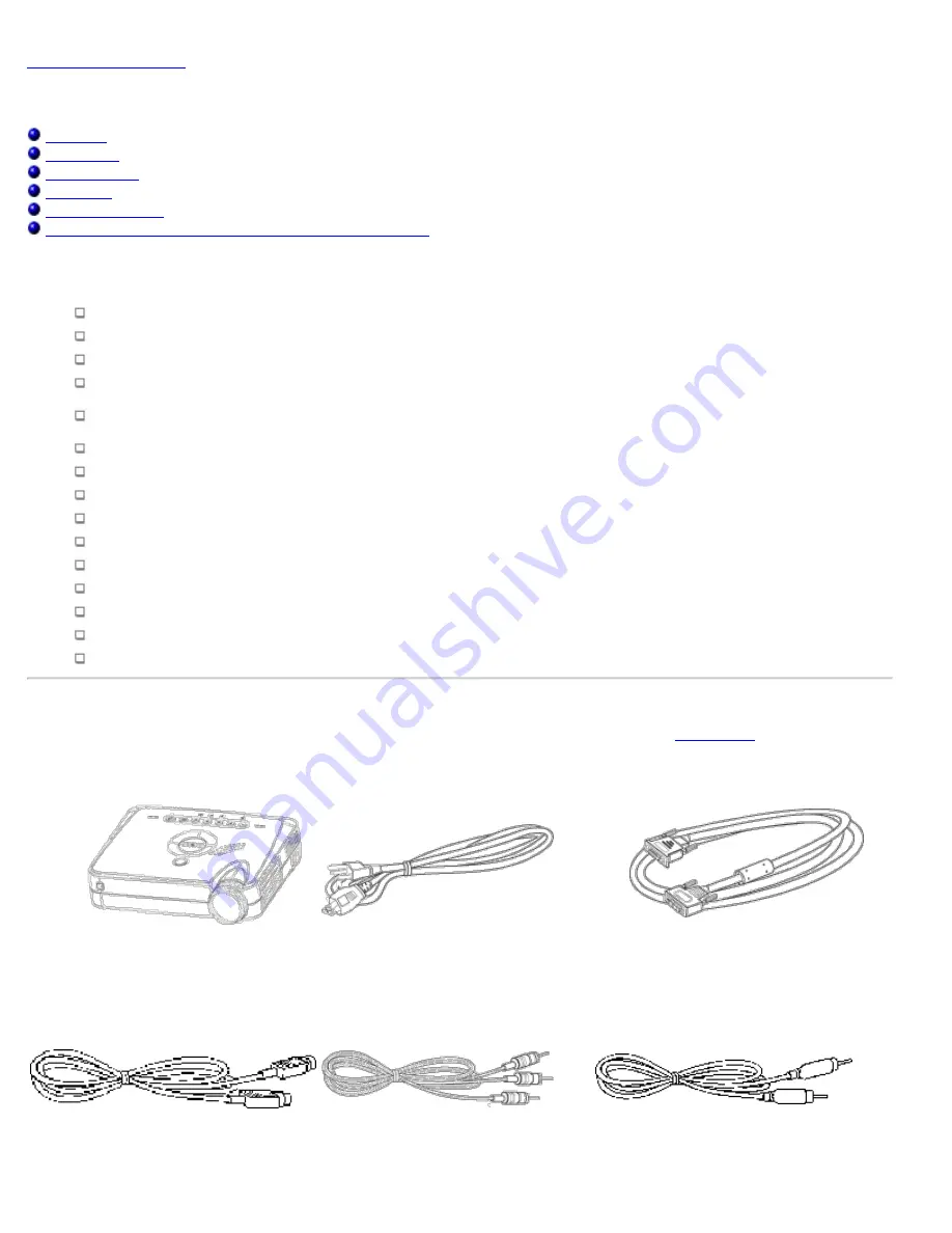 Dell 3100MP User Manual Download Page 3