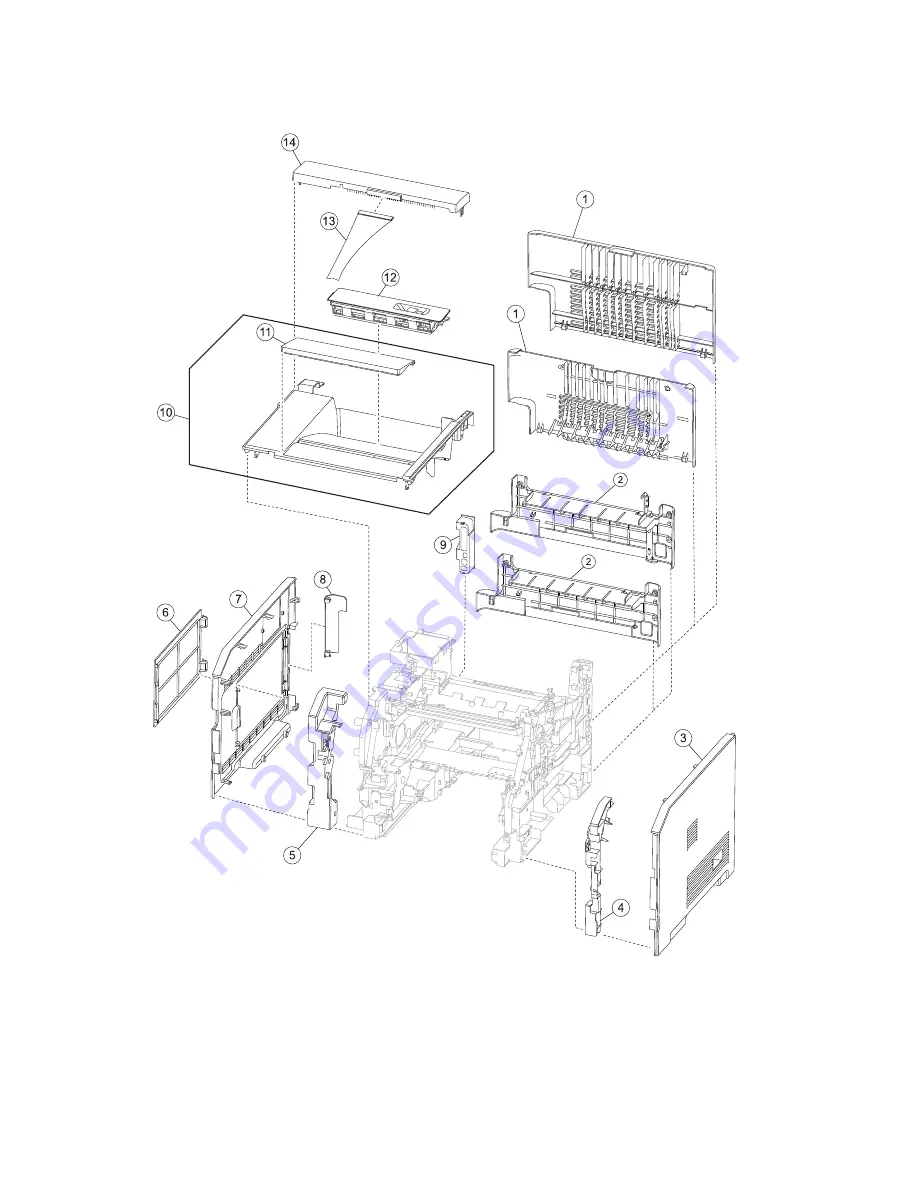 Dell 5230DN Service Manual Download Page 524