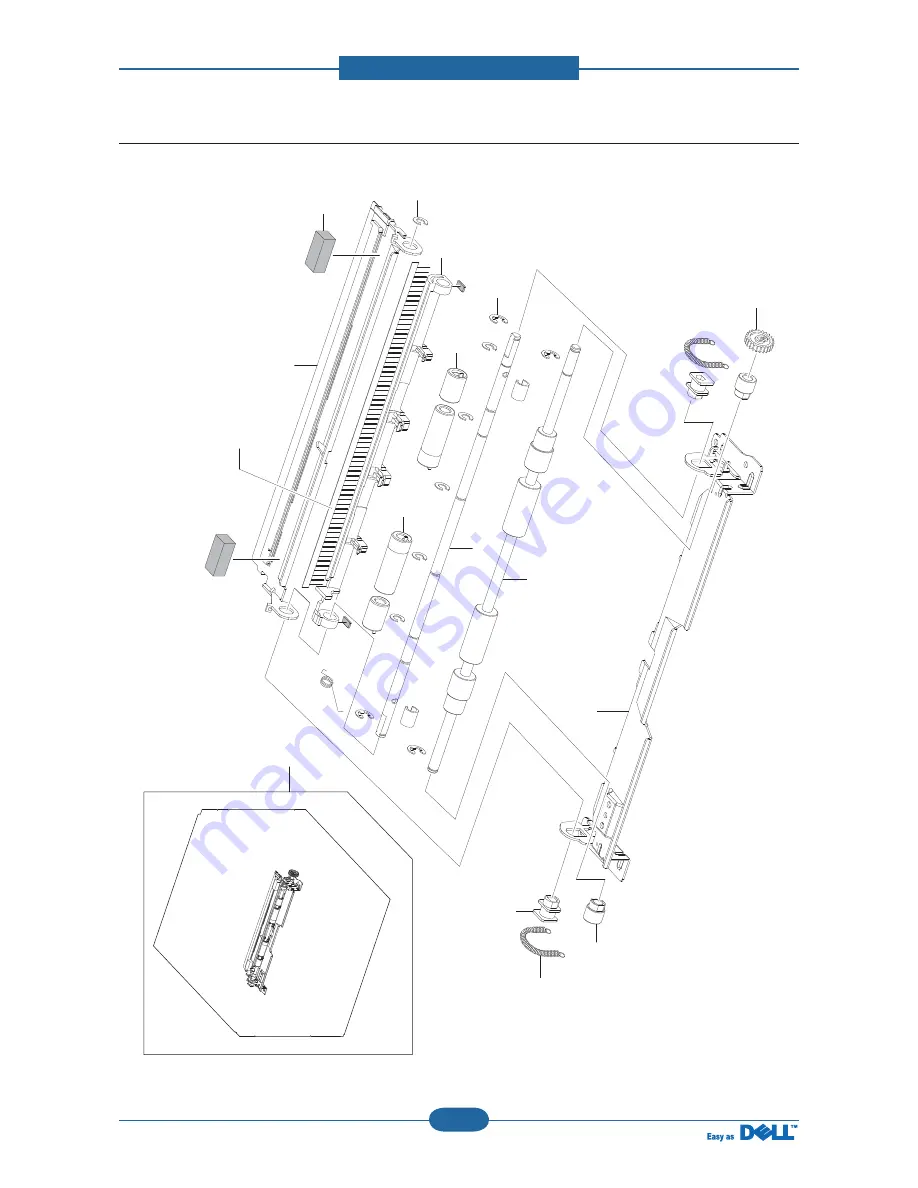 Dell 5330dn - Workgroup Laser Printer B/W Service Manual Download Page 136