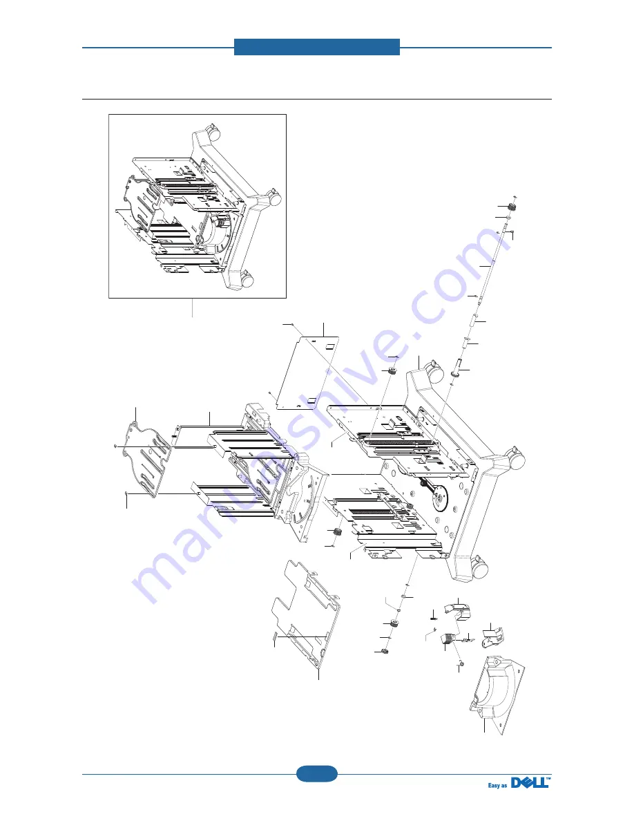 Dell 5330dn - Workgroup Laser Printer B/W Service Manual Download Page 157