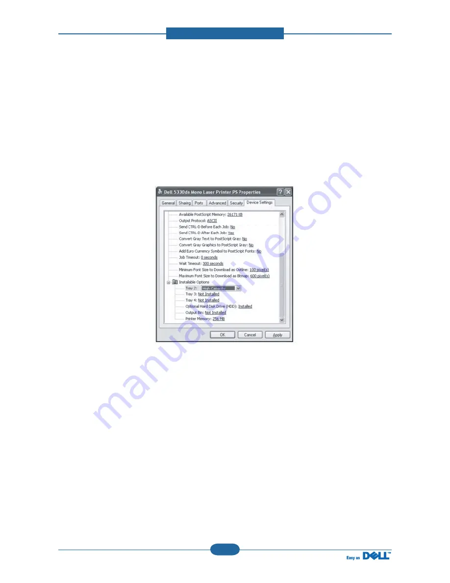 Dell 5330dn - Workgroup Laser Printer B/W Service Manual Download Page 195