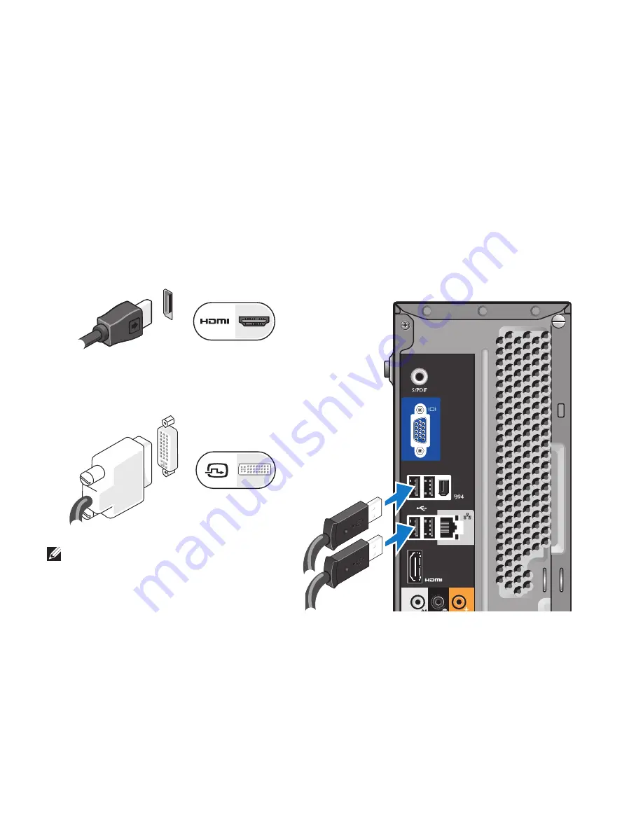 Dell 540s - Studio Slim Desktop Pc Setup Manual Download Page 10