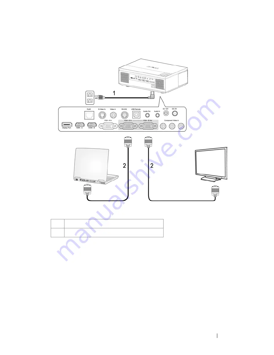 Dell 7609WU - WUXGA DLP Projector Скачать руководство пользователя страница 13