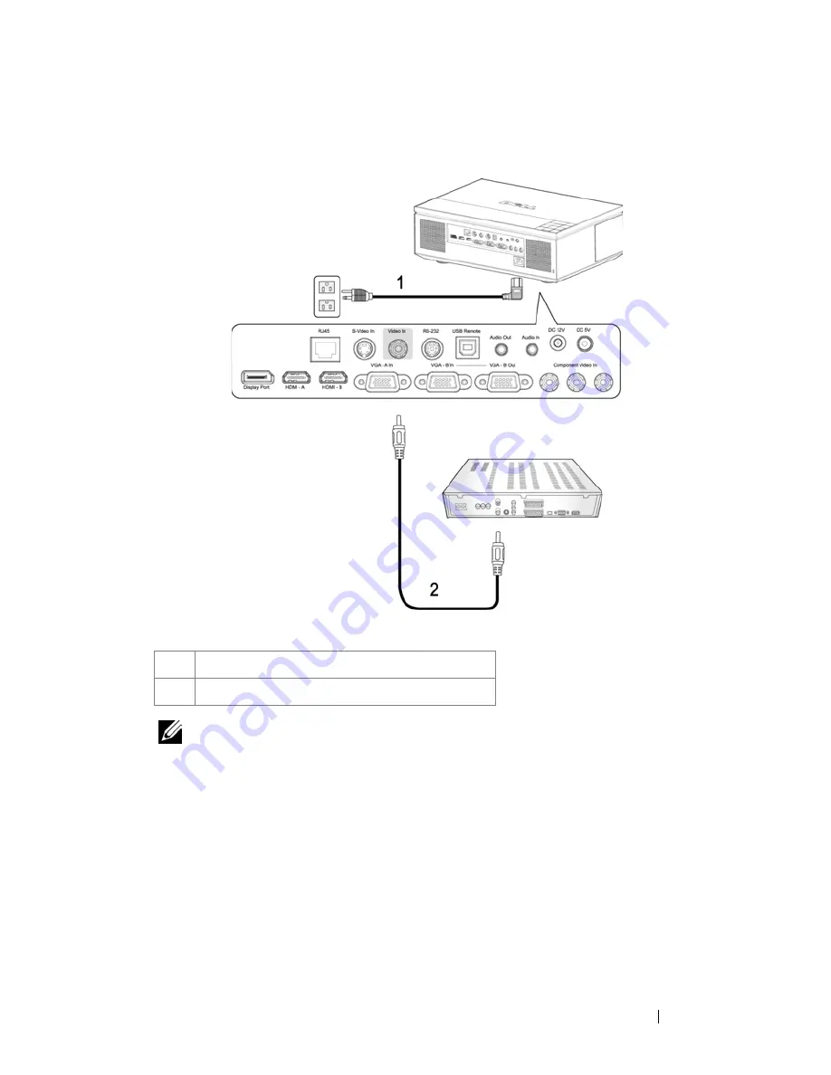 Dell 7609WU - WUXGA DLP Projector Скачать руководство пользователя страница 15