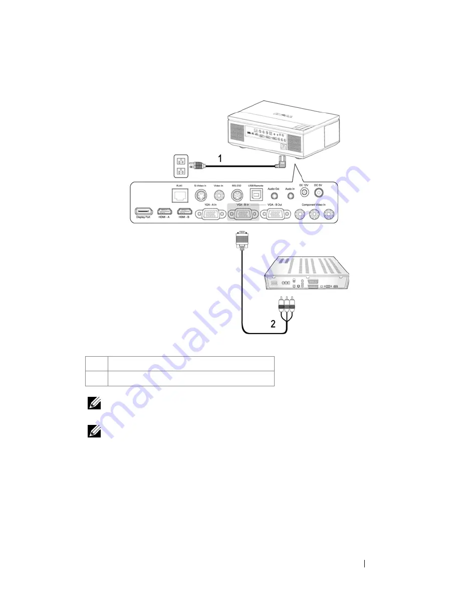 Dell 7609WU - WUXGA DLP Projector Скачать руководство пользователя страница 16