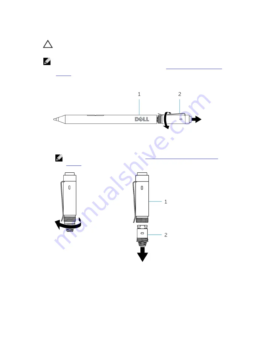 Dell Active Pen 5000 Series Скачать руководство пользователя страница 8