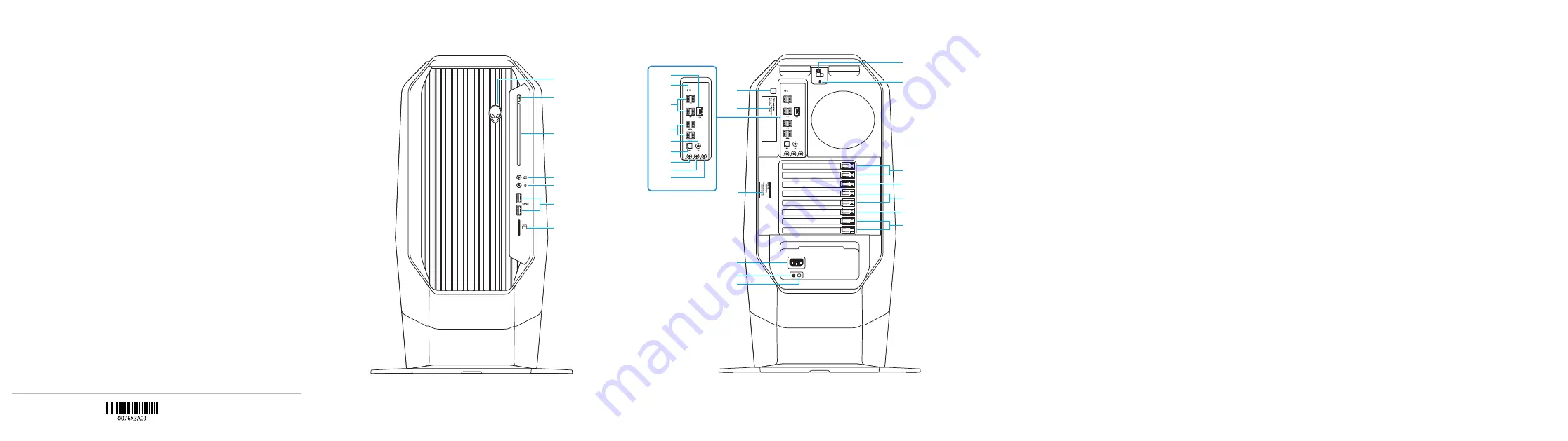 Dell Alienware Area-51 ALX Скачать руководство пользователя страница 2