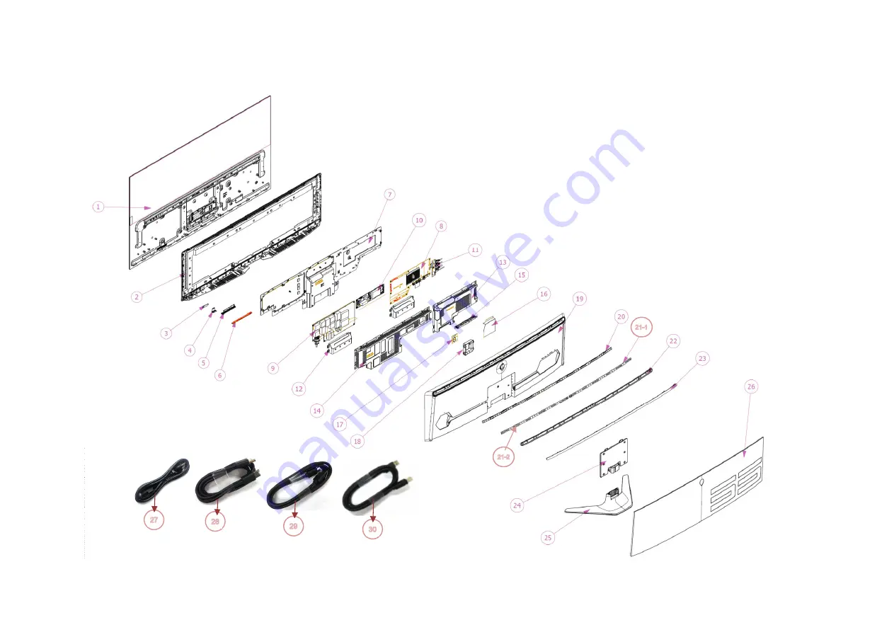 Dell AW5520QFB Simplified Service Manual Download Page 6