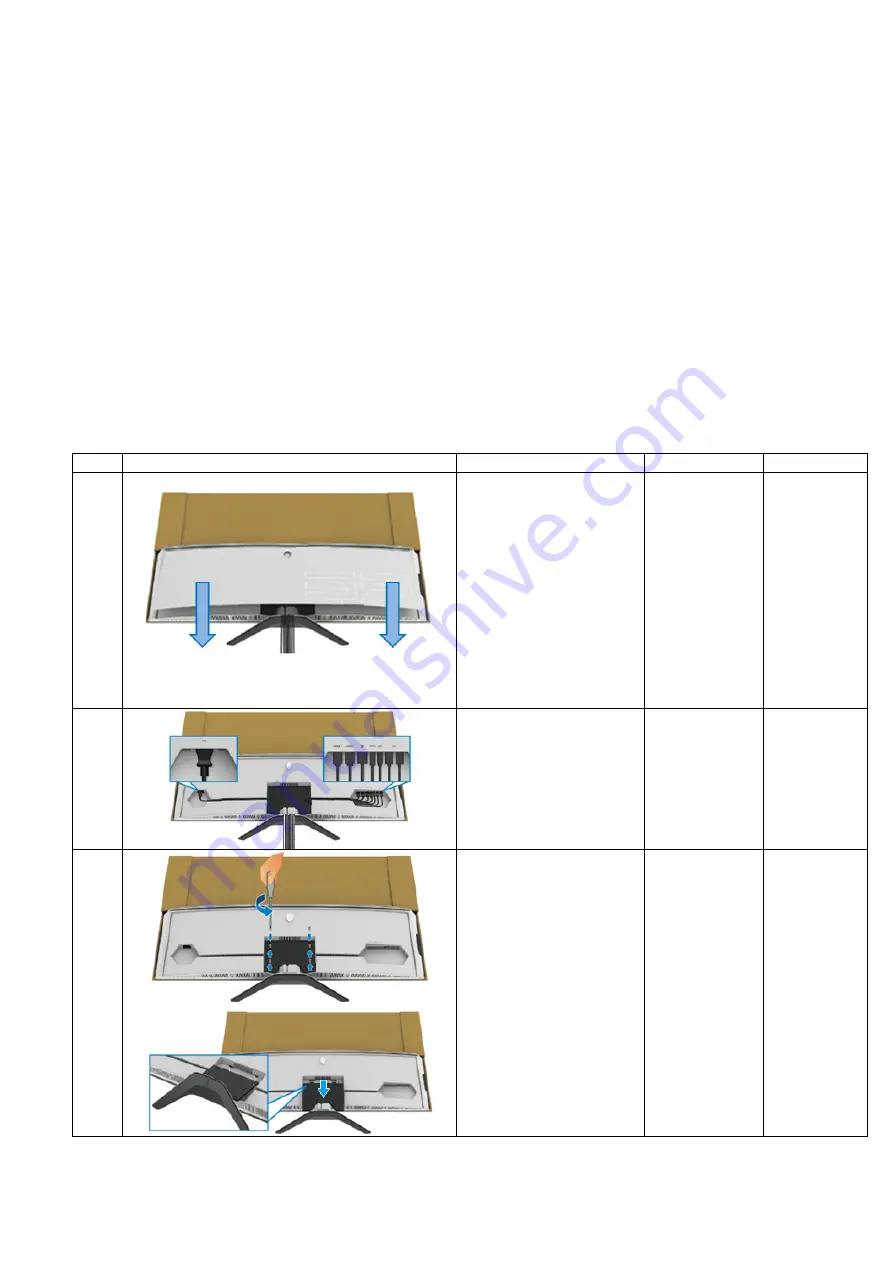 Dell AW5520QFB Simplified Service Manual Download Page 9