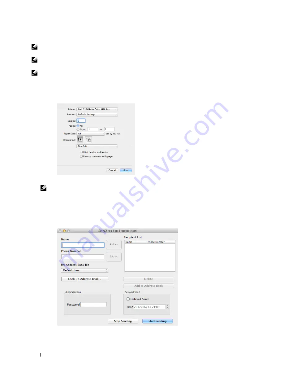 Dell C1765nf Color Laser User Manual Download Page 288