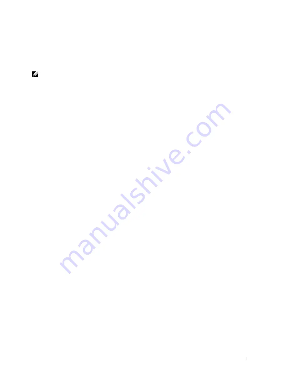 Dell C2660dn User Manual Download Page 309