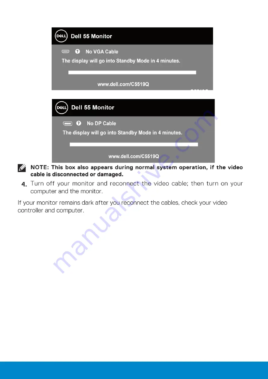 Dell C5519Q Service Manual Download Page 20