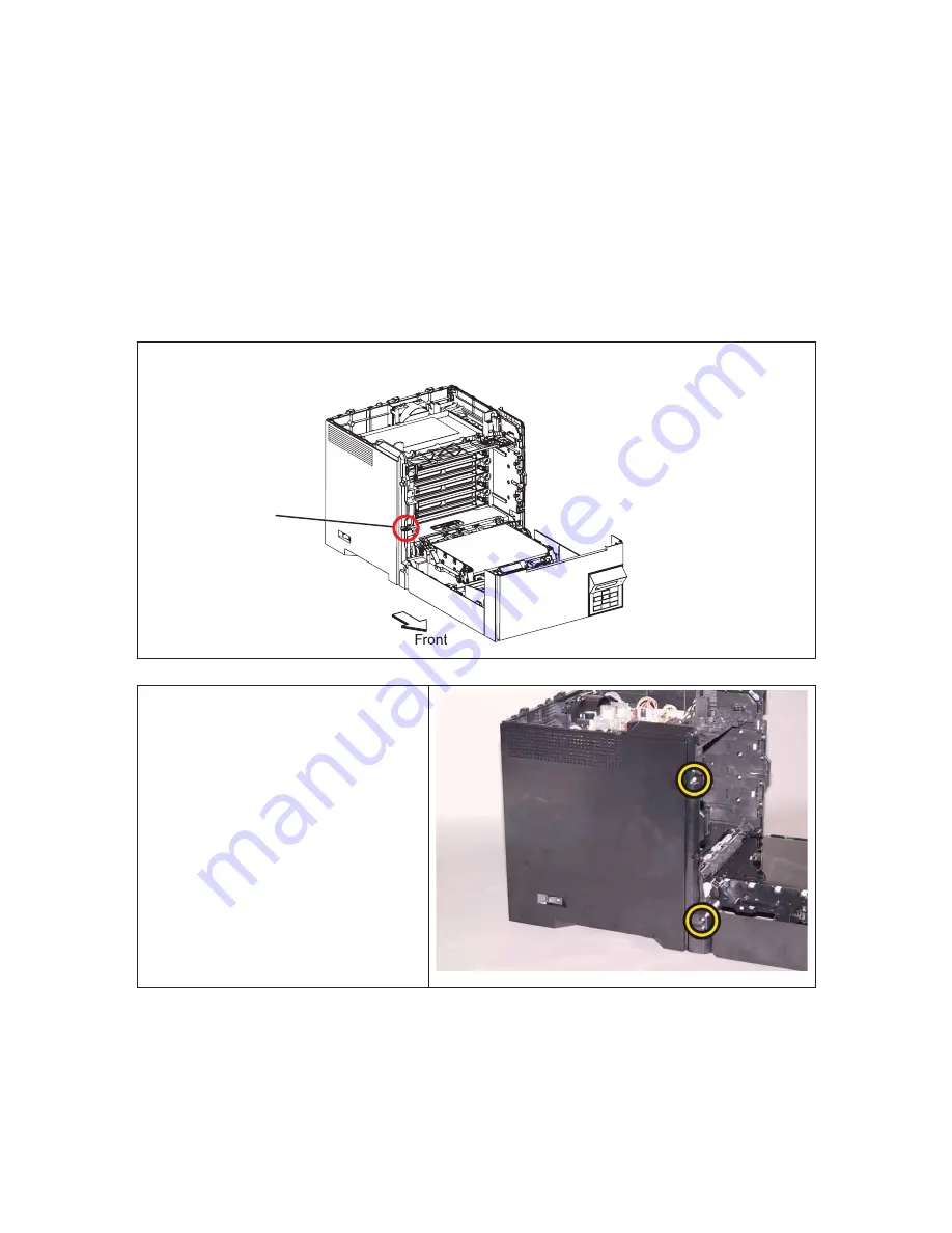 Dell Color Laser Printer 2130cn Service Manual Download Page 483