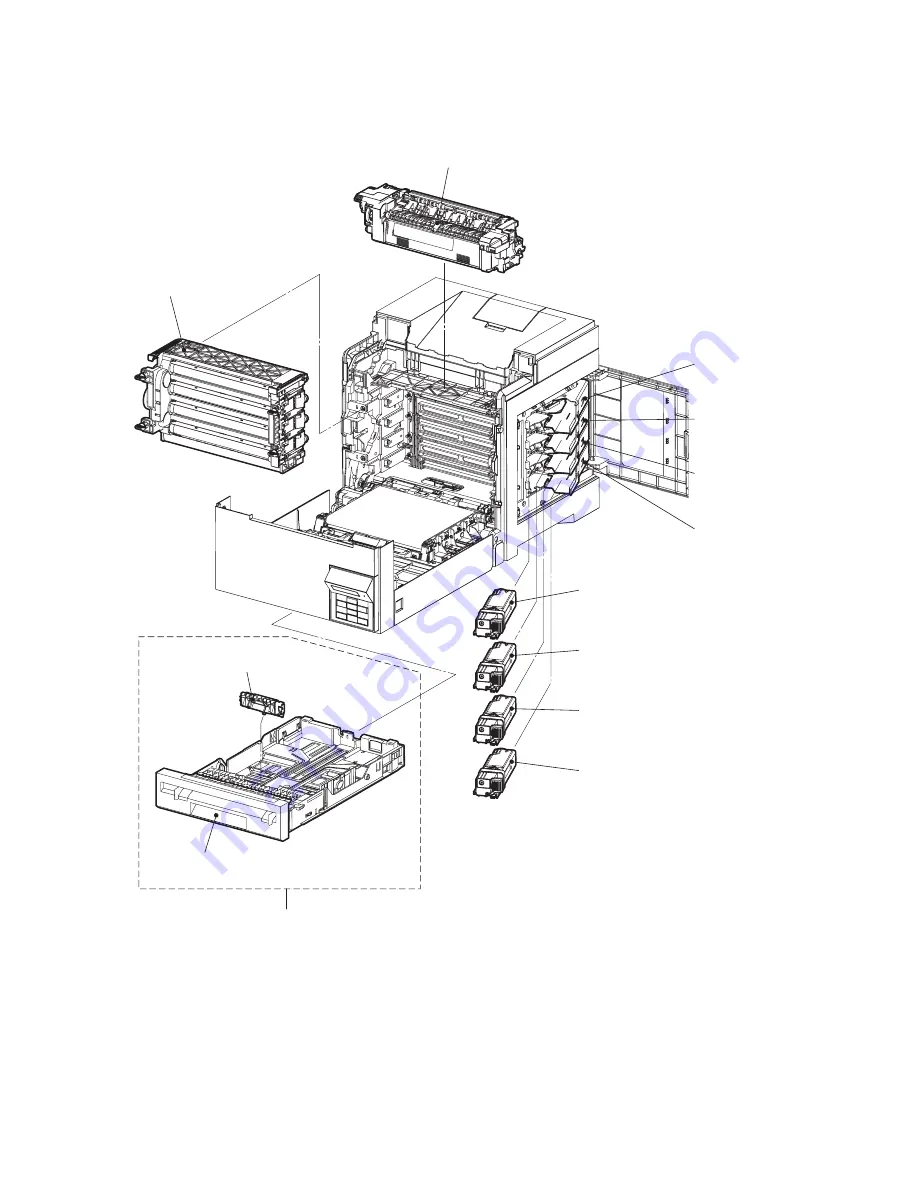 Dell Color Laser Printer 2130cn Service Manual Download Page 721