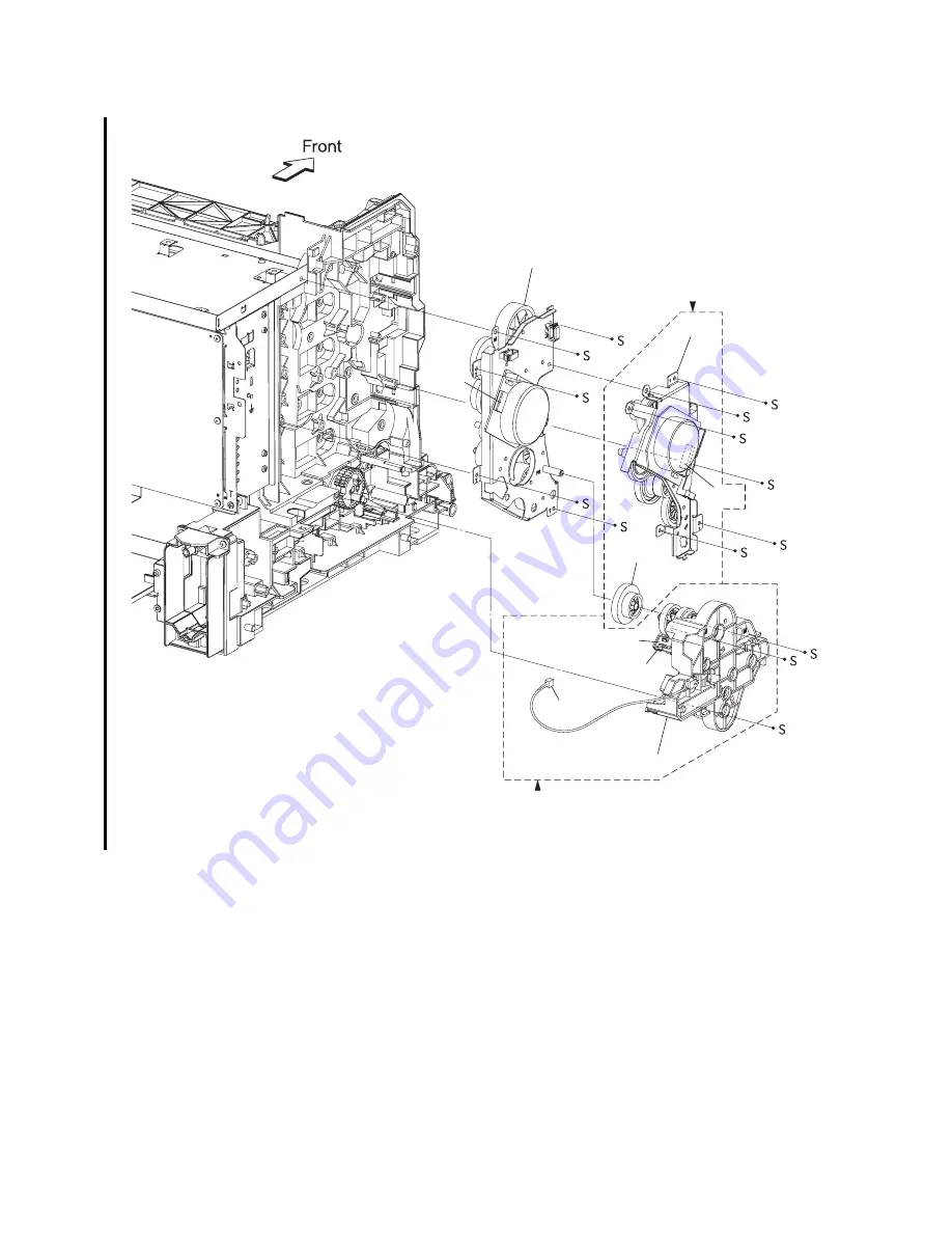 Dell Color Laser Printer 2130cn Service Manual Download Page 743