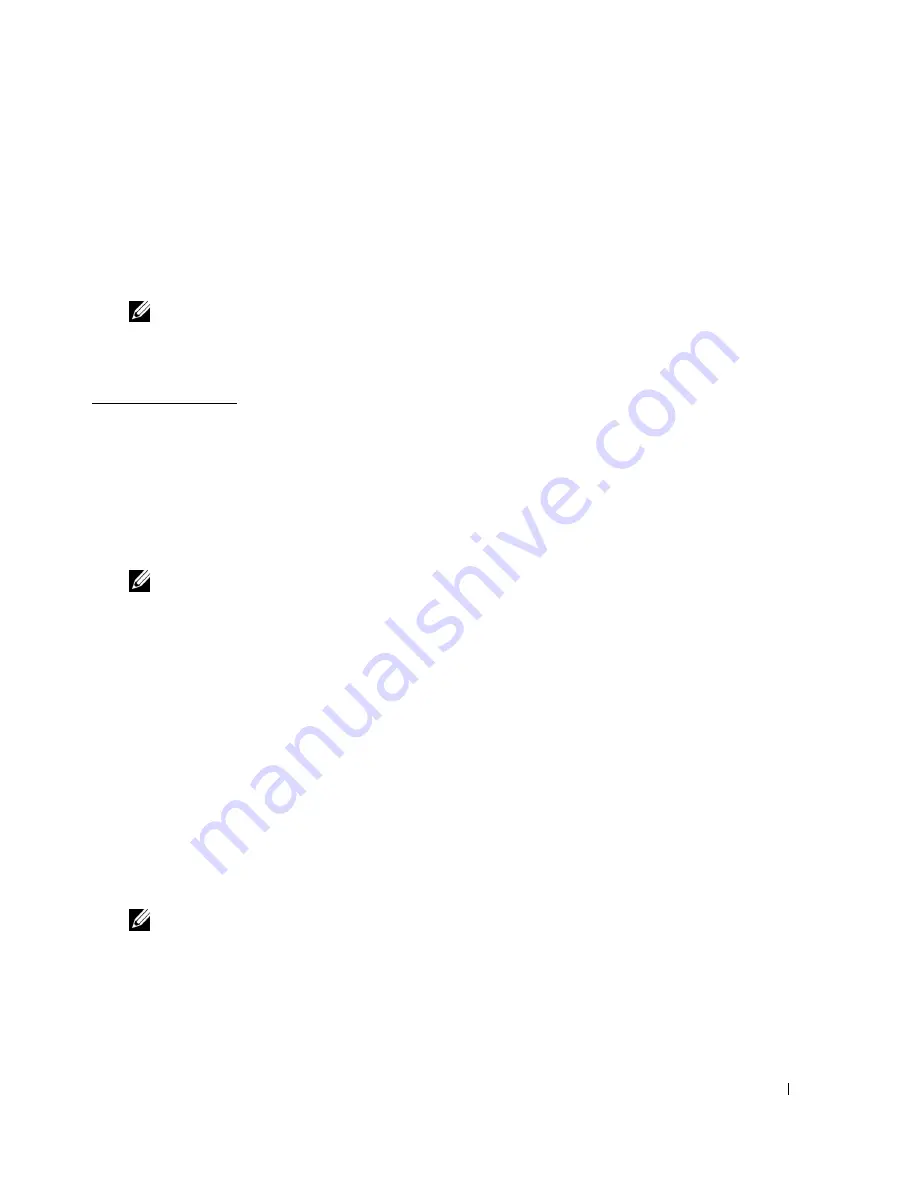 Dell Colour Laser Printer 3110cn Owner'S Manual Download Page 43