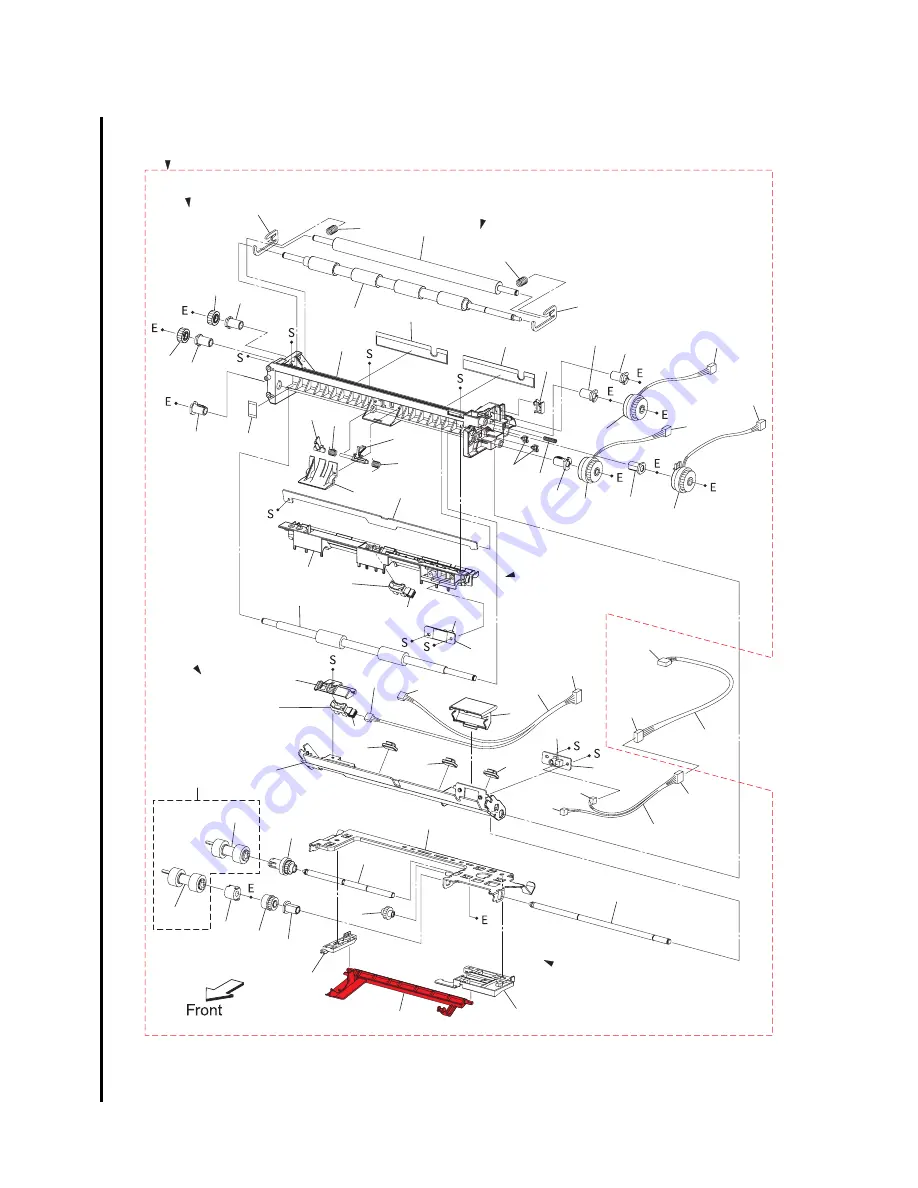 Dell Colour Laser Printer 3110cn Service Manual Download Page 460