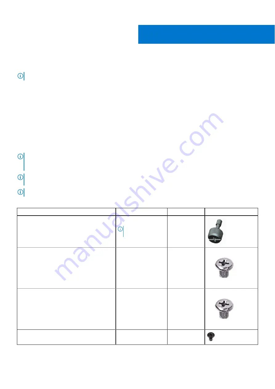 Dell D14U Service Manual Download Page 10