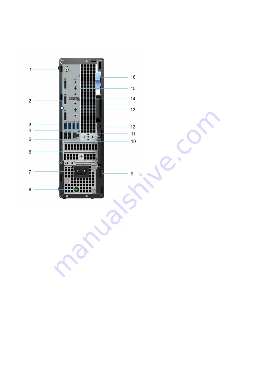 Dell D17S Setup And Specifications Download Page 10