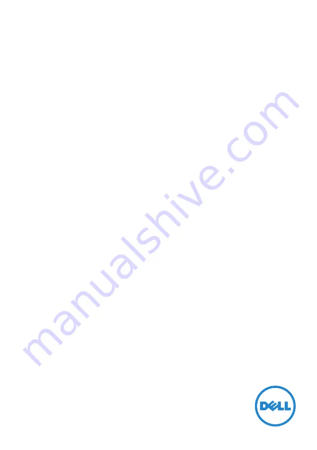 Dell D3217H User Manual Download Page 1