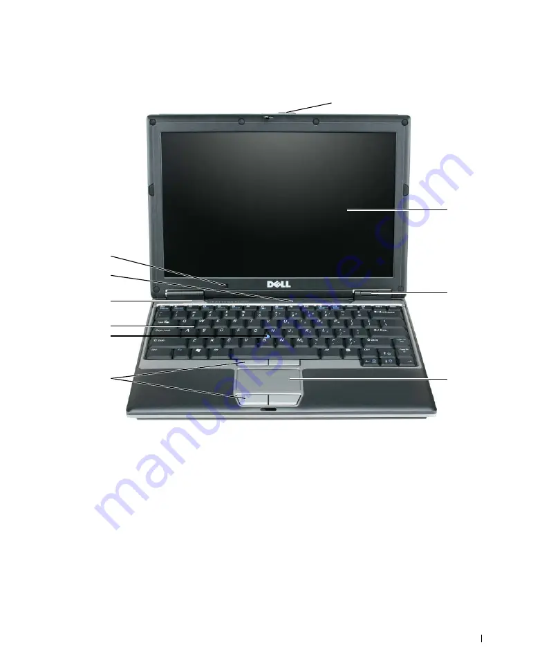 Dell D420 - Latitude Notebook Computer Quick Reference Manual Download Page 11