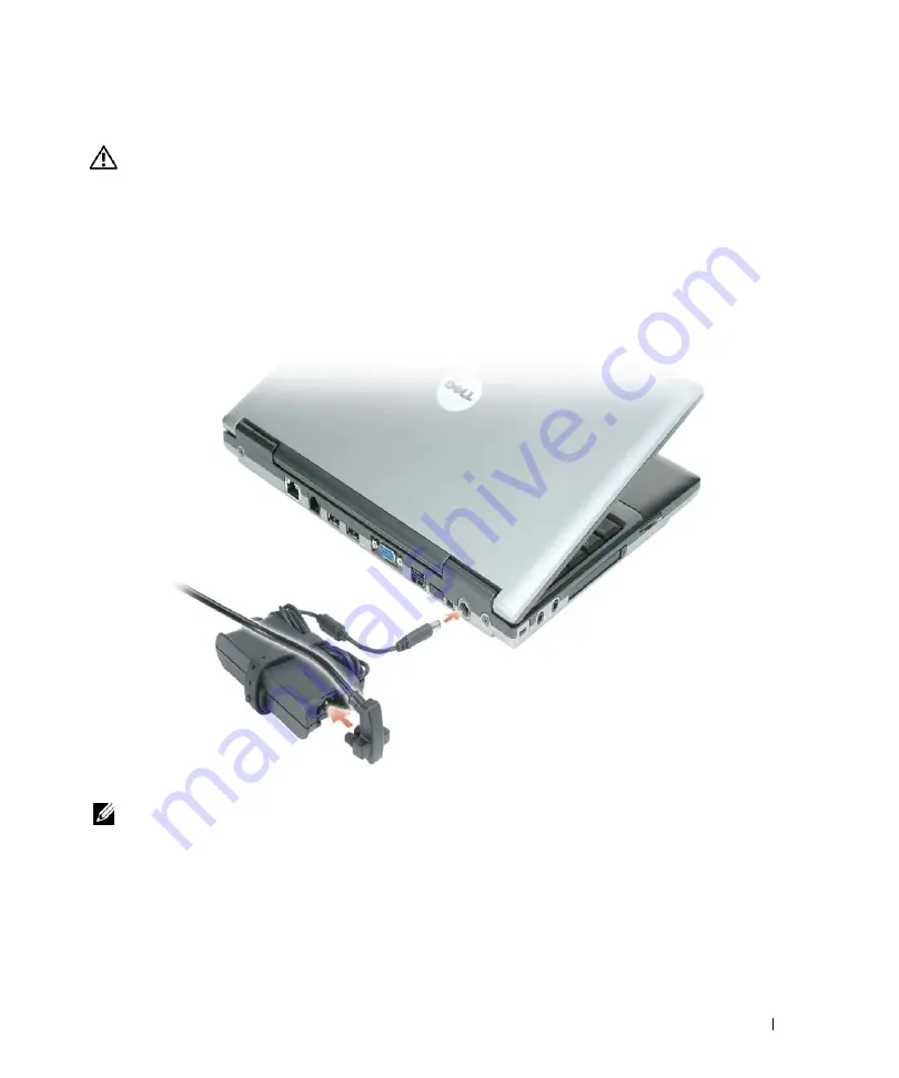 Dell D420 - Latitude Notebook Computer Quick Reference Manual Download Page 33