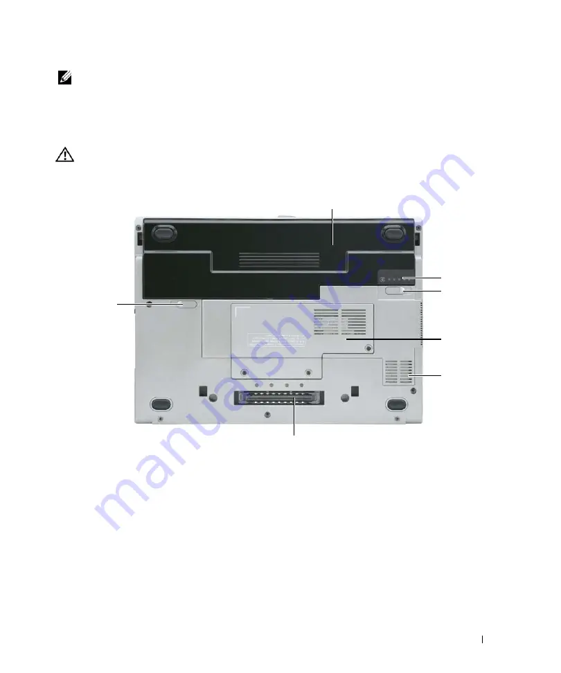 Dell D420 - Latitude Notebook Computer Quick Reference Manual Download Page 37