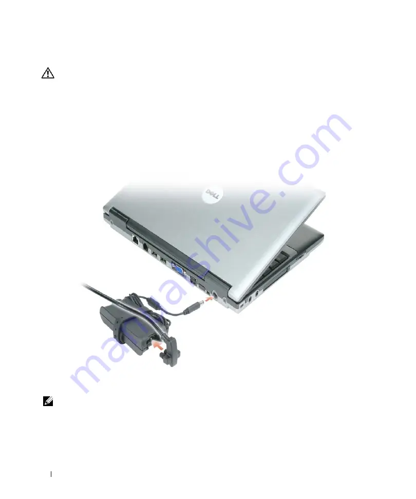 Dell D420 - Latitude Notebook Computer Quick Reference Manual Download Page 82