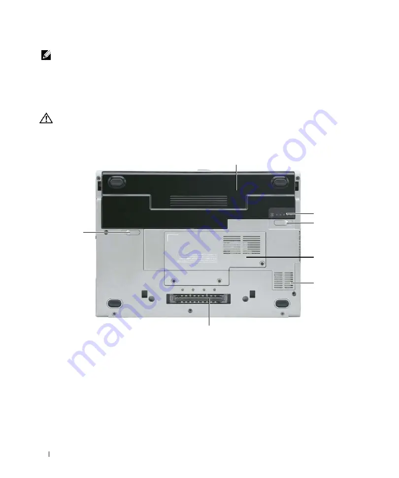 Dell D420 - Latitude Notebook Computer Quick Reference Manual Download Page 86