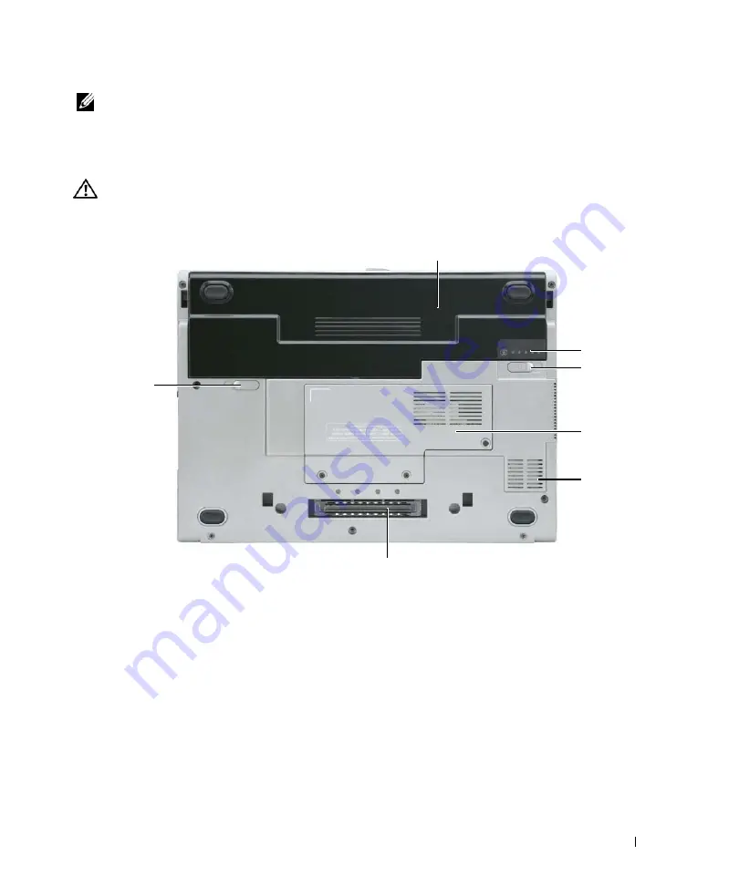 Dell D420 - Latitude Notebook Computer Quick Reference Manual Download Page 191