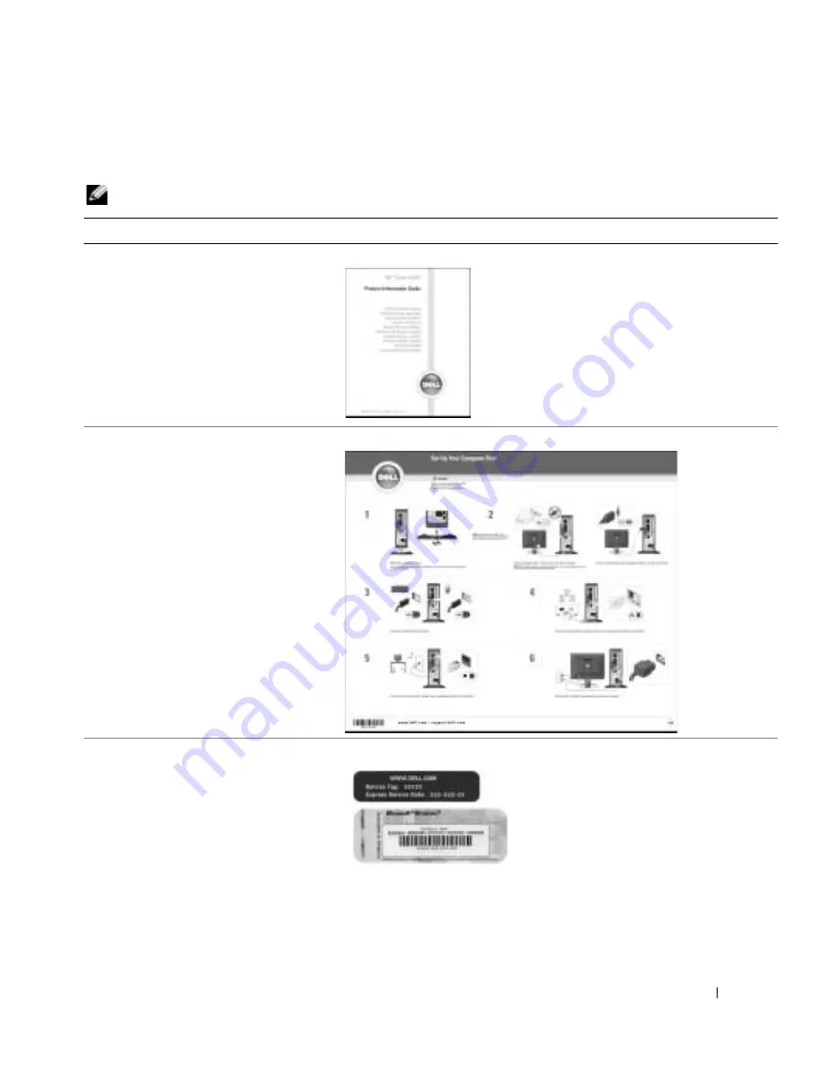 Dell Dimension 4700C Owner'S Manual Download Page 9