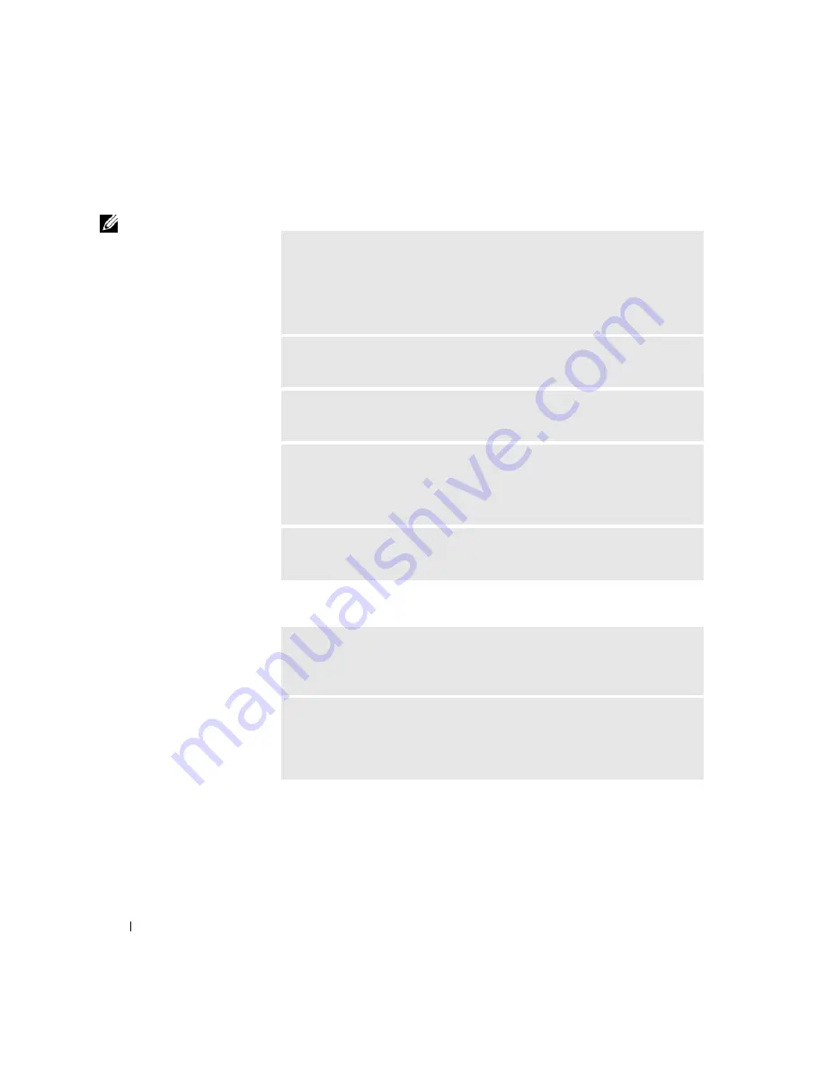 Dell Dimension 8250 Series Owner'S Manual Download Page 40