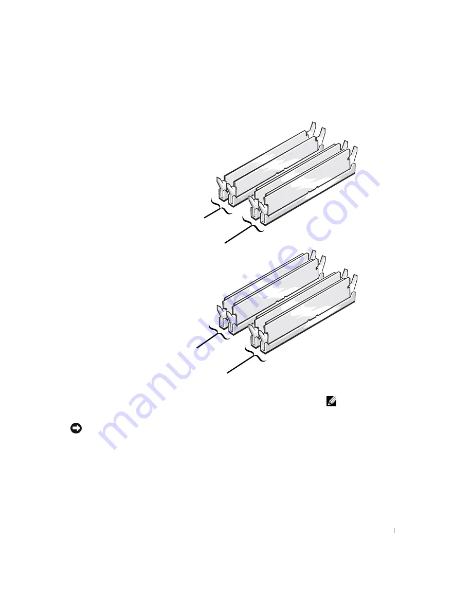 Dell Dimension 8250 Series Owner'S Manual Download Page 95