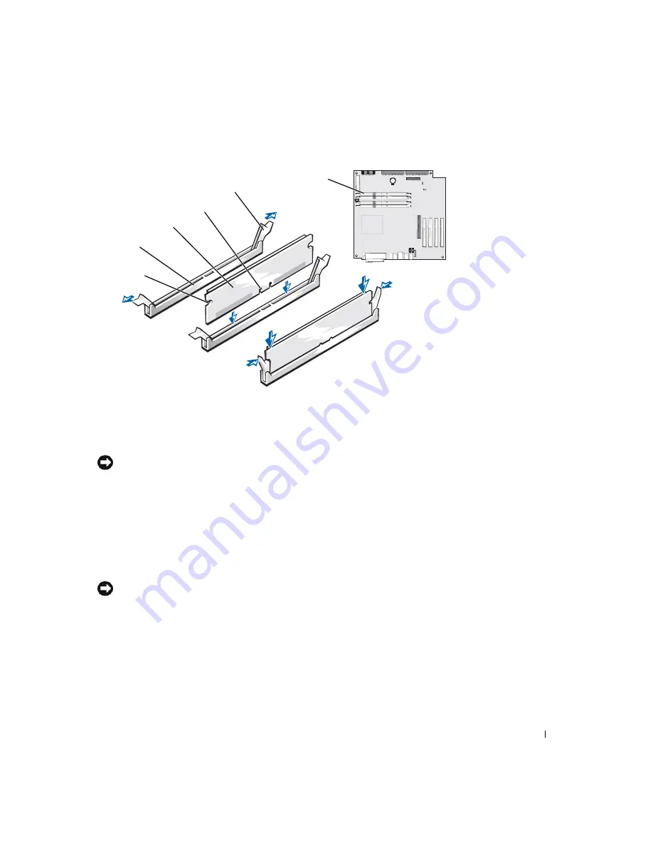 Dell Dimension 8250 Series Скачать руководство пользователя страница 97