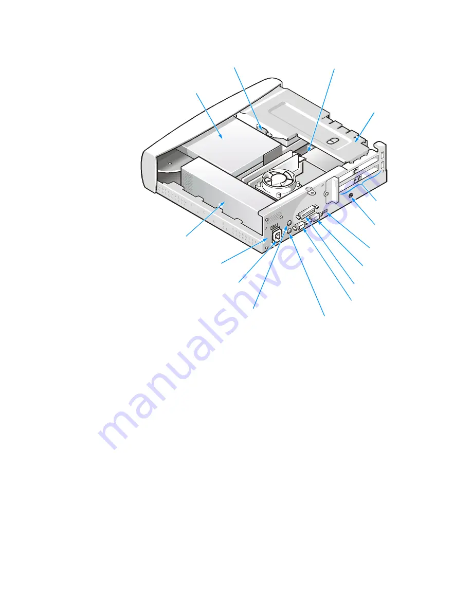 Dell Dimension 900 Reference And Troubleshooting Manual Download Page 25